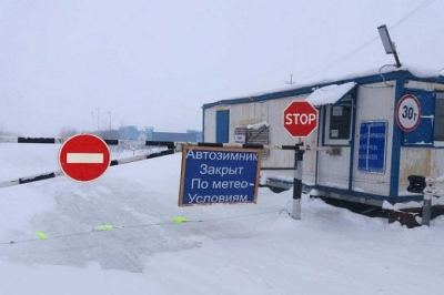 На Ямале из-за потепления закрыт зимник Аксарка - Яр-Сале