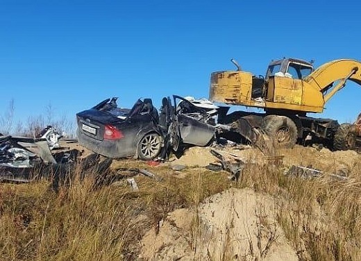 Смертельная авария на трассе Сургут - Салехард