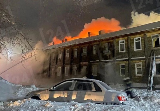 Ночной пожар в Муравленко, погибли 2 человека